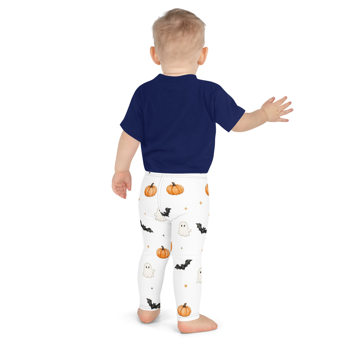 Детски клинове с принт – задна страна | Kids leggings with print – back view

