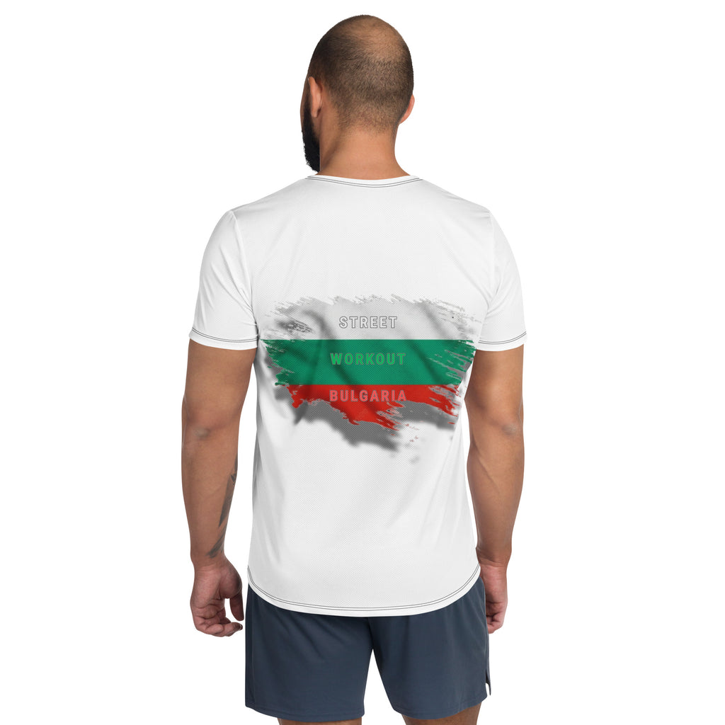 Street Workout Bulgaria, Bulgarian streetwear, Bulgaria T-shirt, Bulgarian flag shirt, calisthenics T-shirt, street workout clothing, men's workout shirt, women's workout shirt, Bulgarian fitness clothing, calisthenics Bulgaria