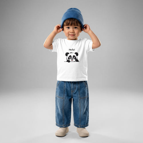 Бебешка тениска с дизайн панда от Everyday Prints & Gifts