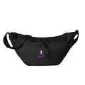 Nike Everyday crossbody чанта в черно от рециклиран полиестер с цип – предна страна
