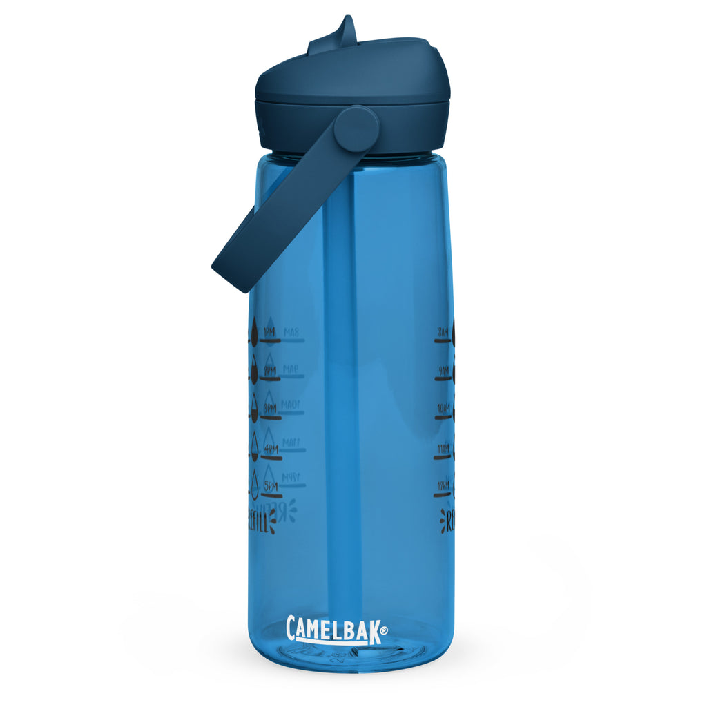 Шише за вода с флип сламка 739 мл – BPA-free Tritan® рециклирана пластмаса, преден изглед