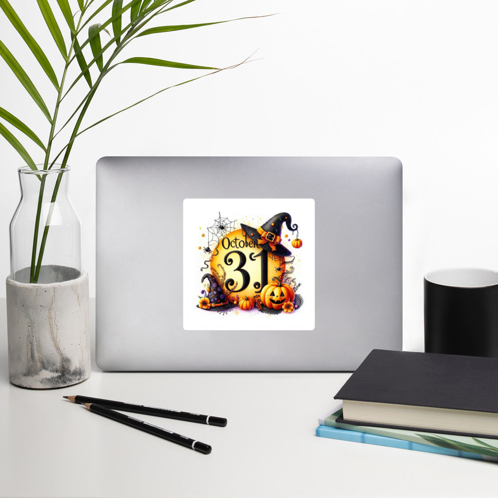 Декоративни стикери за Хелоуин без мехурчета – 31 October stickers