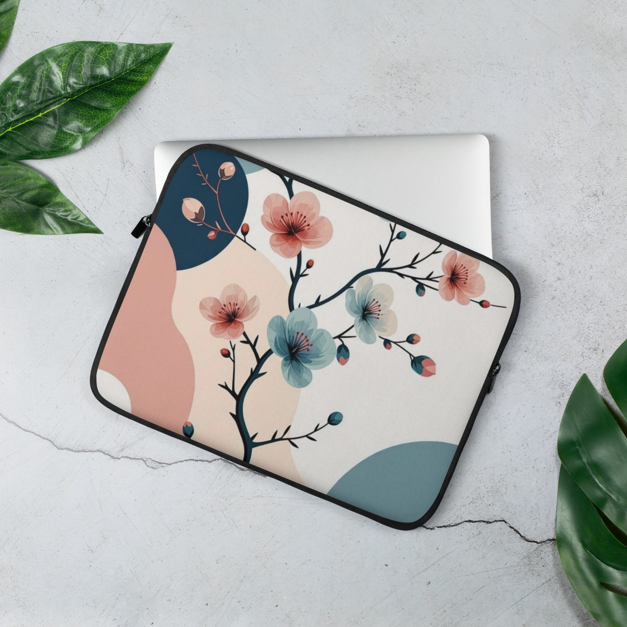 Aesthetic калъф 13″ lifestyle mockup | Aesthetic Laptop Sleeve 13″ lifestyle