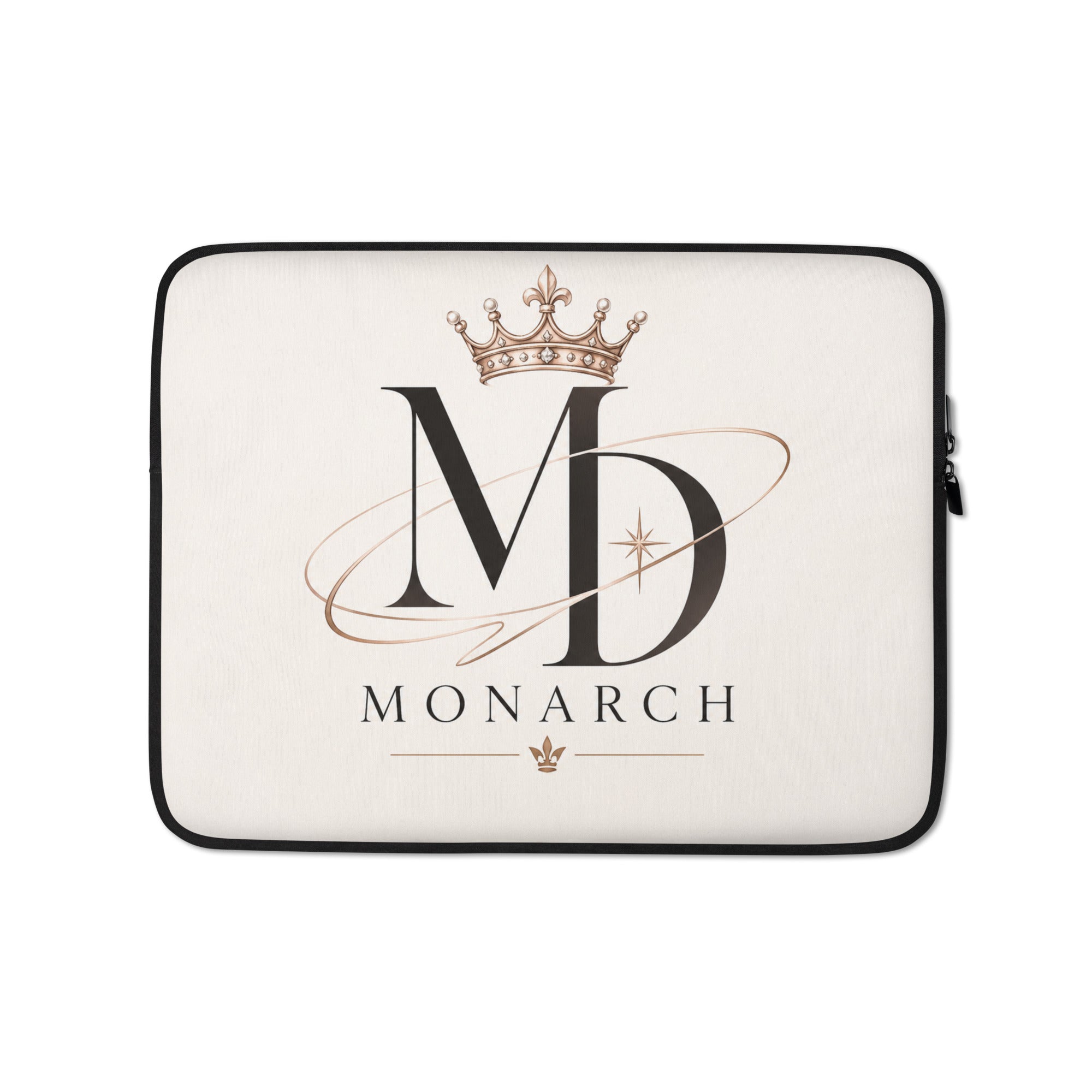 MD-Monarch Laptop Sleeve 13″ преден изглед | MD-Monarch Laptop Sleeve 13″ front view