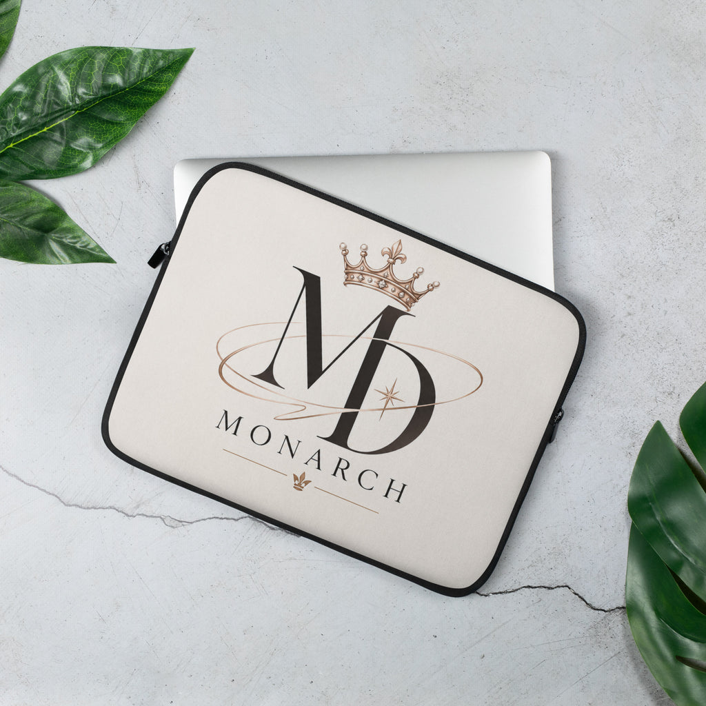 MD-Monarch Laptop Sleeve 13″ mockup | MD-Monarch Laptop Sleeve 13″ lifestyle