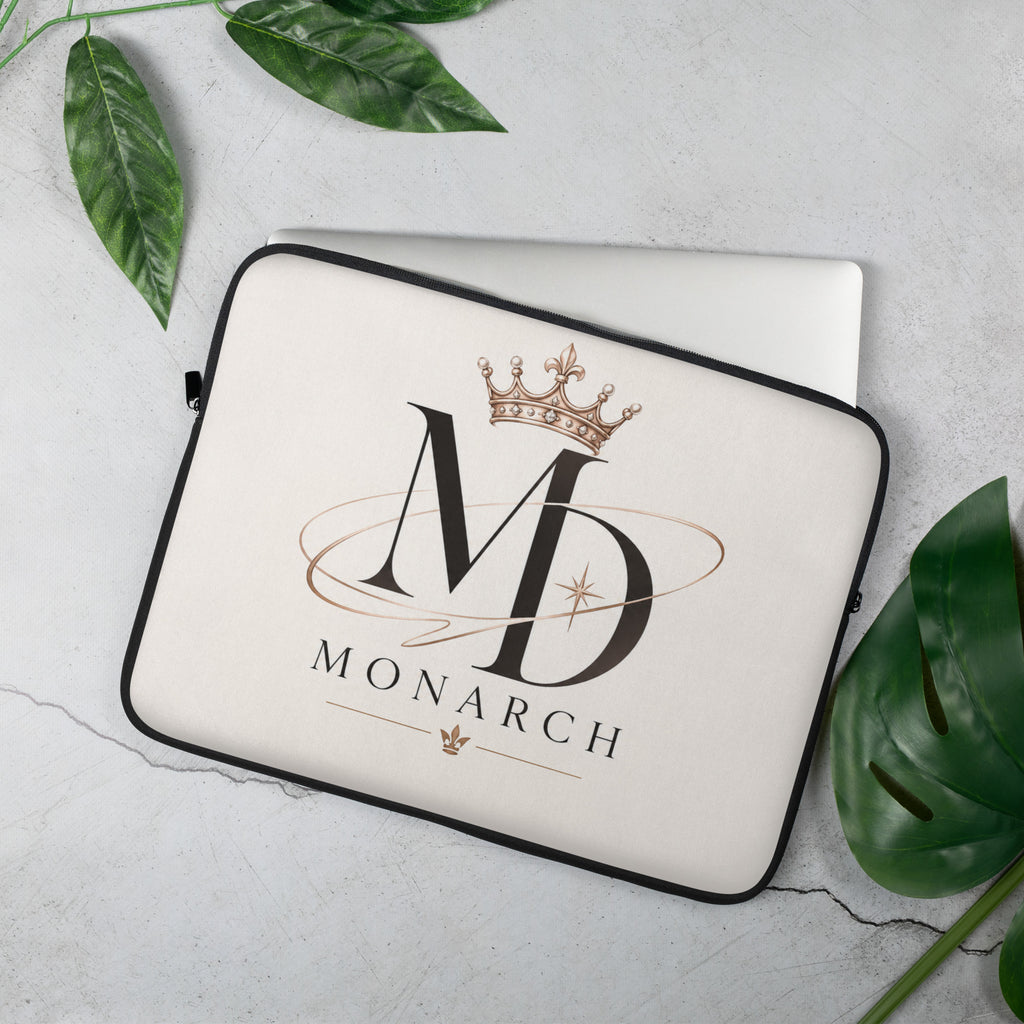 MD-Monarch Laptop Sleeve 15″ mockup | MD-Monarch Laptop Sleeve 15″ lifestyle