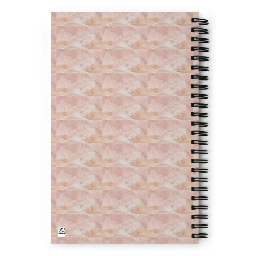 Custom wire-bound aesthetic notebook with 140 dotted pages – идеална за journaling и everyday notes
