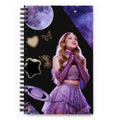 Spiral notebook Soy Luna с мека soft-touch корица и метална спирала — A5 тетрадка с точки
