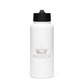 Термо бутилка Monarch с принт и сламка – stainless steel water bottle 32oz
