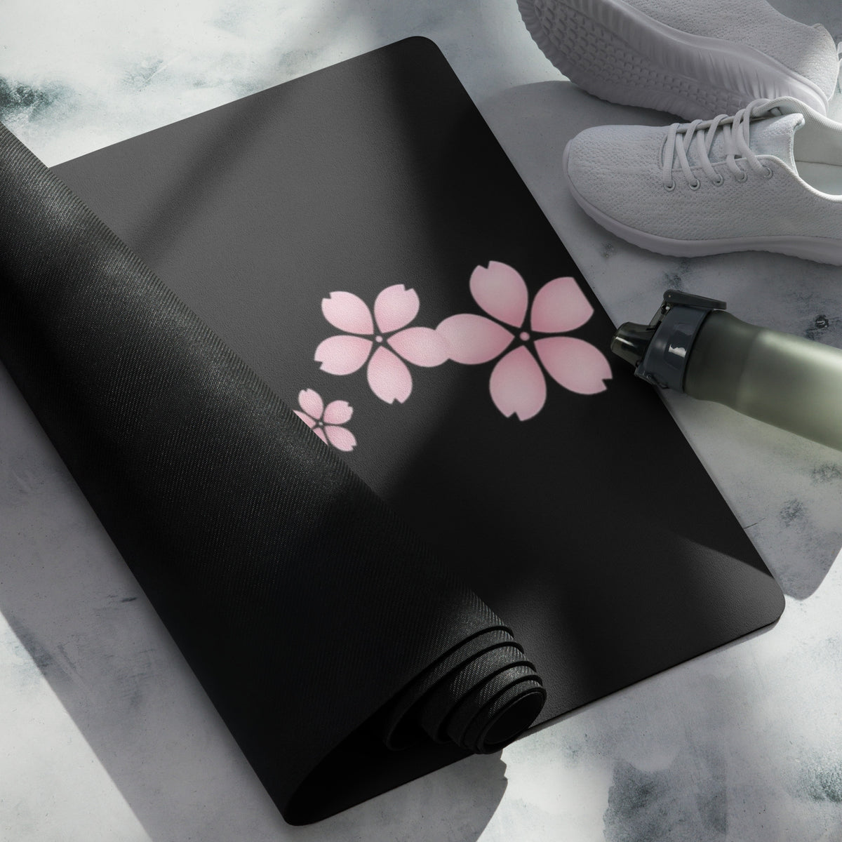 Premium sublimation yoga mat white - soft microsuede surface | Everyday Prints & Gifts
